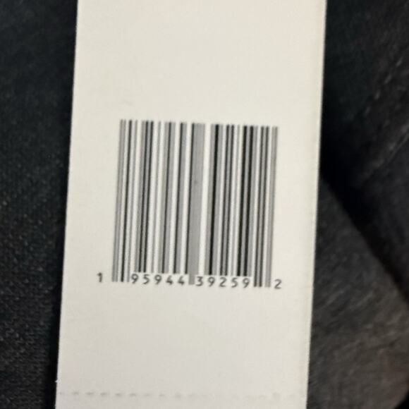 Tahari Sport Jogger Pants 3X Charcoal & Black Velvet Detail Cotton Stretch NWT - Picture 9 of 9